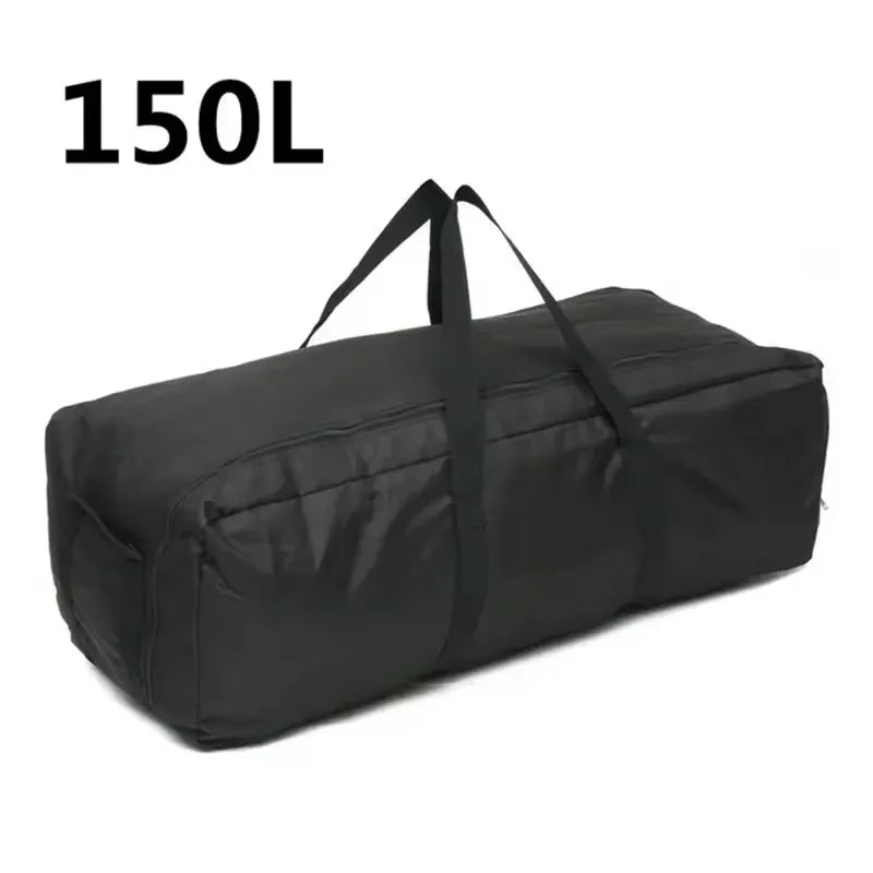 55L-150L Waterproof Duffle Bag - 1680D Oxford Fabric Foldable Travel & Hiking Storage Backpack