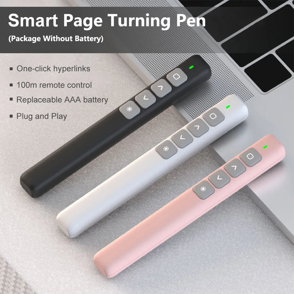 Whiteboard Remote Control Pen - PPT Page Turner and Multimedia Electronic Infrared Remote for Teachers and Presenters