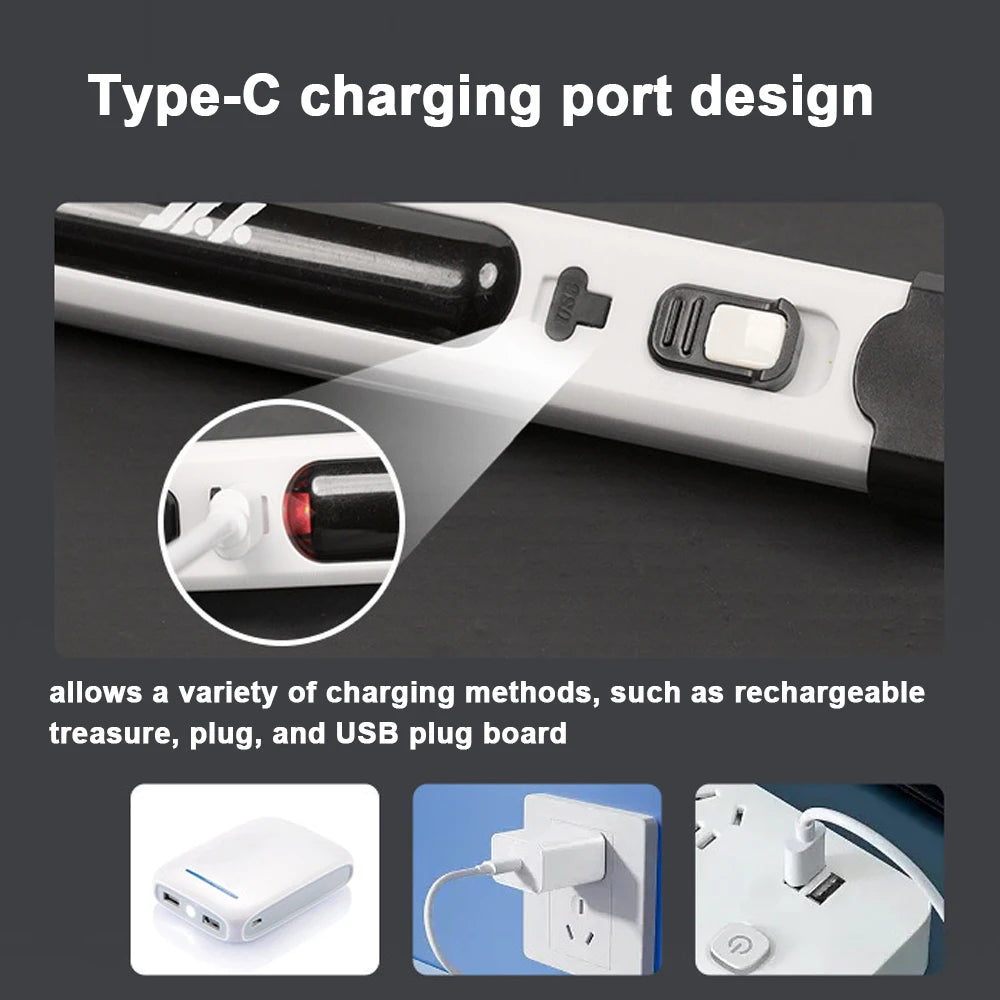 Portable Handheld Plastic Welding Machine – Thermal Cutting & Hole Repair Tool Set with LED Light