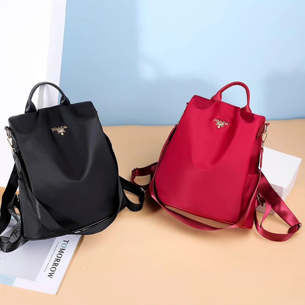 Multi-Functional Backpack for Women - Simple, Versatile, Dual-Use Waterproof and Anti-Theft Bag