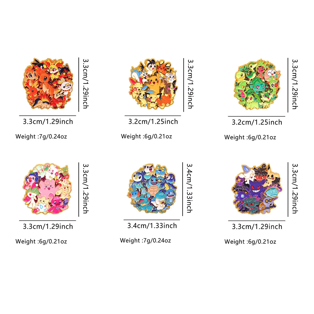 Cute Duck Enamel Pin Set - Cartoon Animal Lapel Brooches for Coats, Bags & Gifts