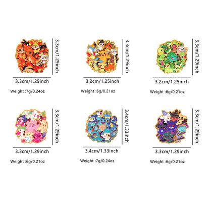 Cute Duck Enamel Pin Set - Cartoon Animal Lapel Brooches for Coats, Bags & Gifts