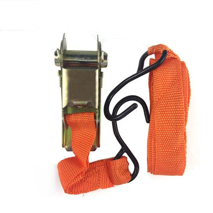 2.5M/4.5M Ratchet Tie Down Belt - Truck Lashing Car Cargo Strap | Tension Rope for Motorcycle, Bike Transport & Luggage Tow | Multi-Use Clothesline