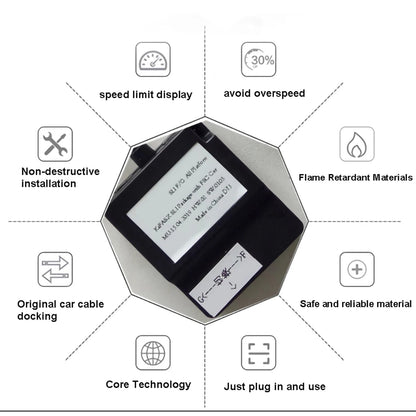 BMW Speed Limit Info Module — SLI Emulator Dashboard Display for F/G Series with NBT CIC ID7