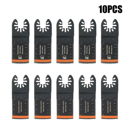 Tooth Oscillating Saw Blade Kit - 10-39PCS Carbide Multitool Blades for Wood PVC & Metal Cutting