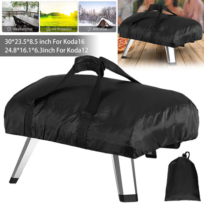 Ooni Koda 12 Pizza Oven Cover - Waterproof Oxford Cloth | Outdoor Oven Protective Cover | BBQ Accessories for Grill