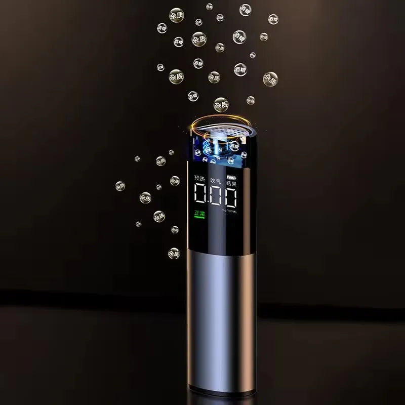 Portable High-Precision Breathalyzer – Smart Alcohol Detection Tester for Personal Use and Emergency Kits