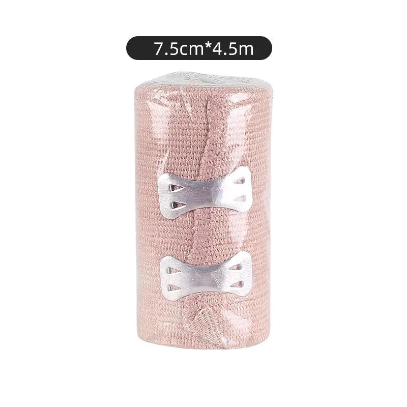 Elastic First Aid Bandage - Stretch Wound Dressing Wrap for Outdoor Sports and Sprain Support