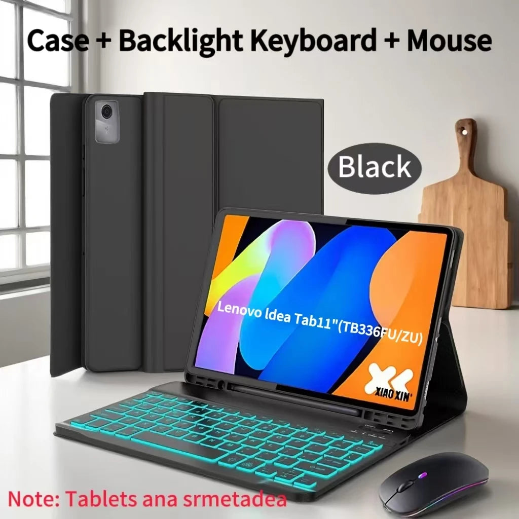 Lenovo Idea Tab 11" TB336FU/ZU Case with Wireless Bluetooth Removable Keyboard Cover