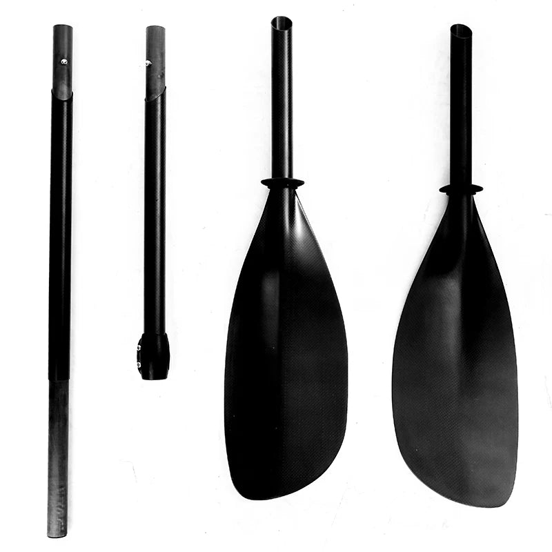 HEALING 4-Section Kayak Paddle – 100% Carbon Fiber Double-Head Blades, Inflatable Stand-Up Paddle for Boat Surfing & Kayaks