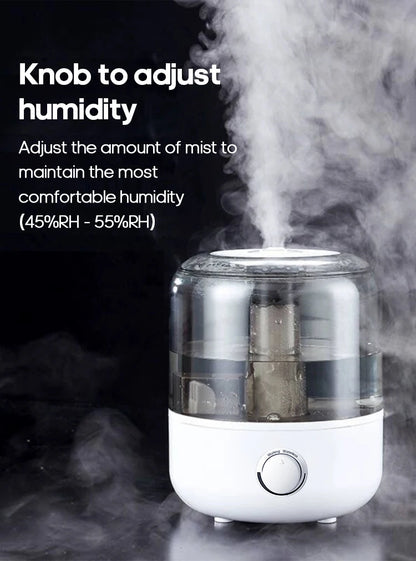 KINSCOTER 3L Air Humidifier – Large Capacity Aroma Diffuser with Remote Control & Timer for Home and Plants