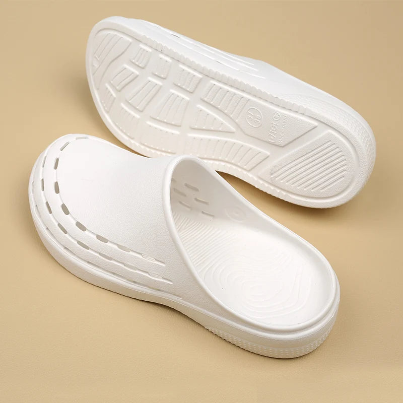 X08 Nursing Scrub Clogs - Comfortable Anti-Slip Waterproof Medical Shoes with Breathable Design for Healthcare Professionals