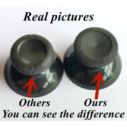 50-100PCS Replacement Mushroom Thumbsticks – 3D Analog Joystick Caps for Xbox One Controller