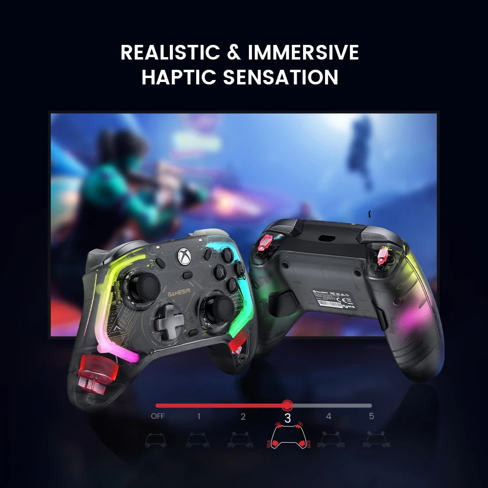 GameSir Kaleid Wired Xbox Controller – Hall Effect Joystick Gamepad for Xbox Series X, Series S & Xbox One
