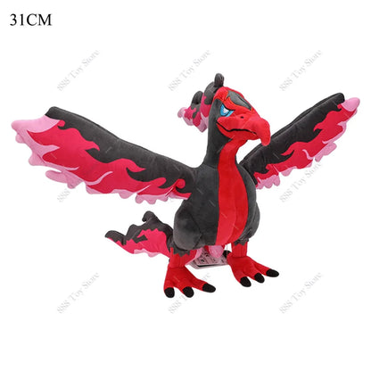 Anime Shiny Pokémon Plush Toys — Charizard, Mega Evolution X, Articuno & Lucario Stuffed Dolls Christmas Gift for Kids