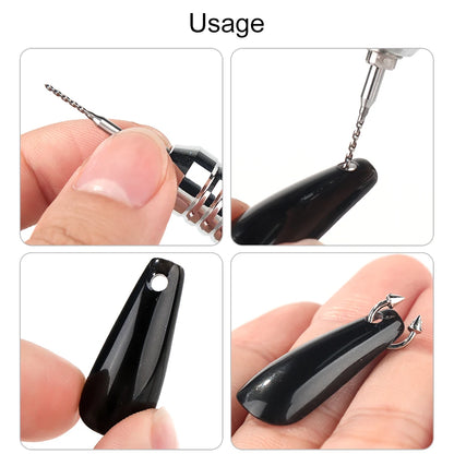 Tungsten Steel Nail Drill Bit - Precision Ring Opening and Nail Art Hole Punching Grinding Tool