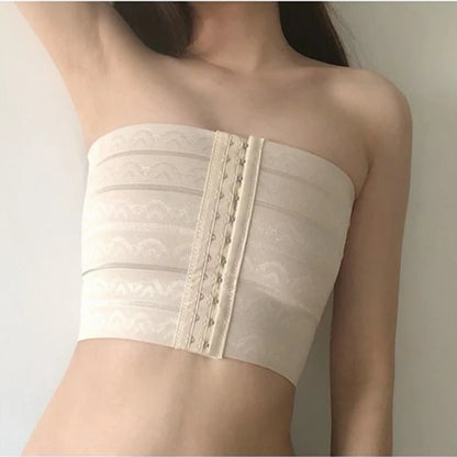 Breathable Strapless Chest Binder – Tube Top for Trans, Tomboy, Lesbian, Cosplay & Male Character Costumes