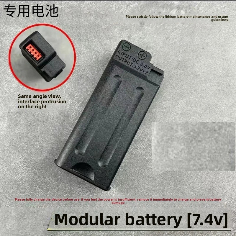 TEC9 7.4V Modular Battery - Compact Replacement Power Supply Fitting