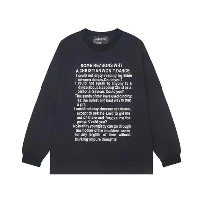 Washed Casual Hoodie Sweatshirt — Unisex Loose-Fit Street Style Crew Neck with Lip Print Letter Design, Vintage Comfortable Top