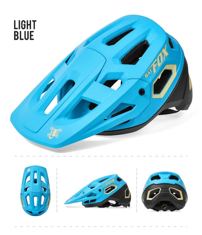 BATFOX MTB Cycling Helmet — Integrally-Molded Mountain Bike Helmet for Speed & Safety