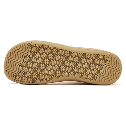 HOBIBEAR Unisex Barefoot Shoes – Lightweight Minimalist Walking Sneakers for Men & Women, Lace-Up Outdoor Running Shoes