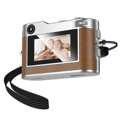 HOCO Retro Mini Digital Camera 1080P HD Video Recorder with 0.96-Inch Screen – Compact Indoor Outdoor Camera for Kids Gifts