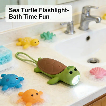 GGbingo Cute Silicone LED Flashlight – USB Rechargeable Bear and Rabbit Torch for Kids, Home, and Outdoor Use