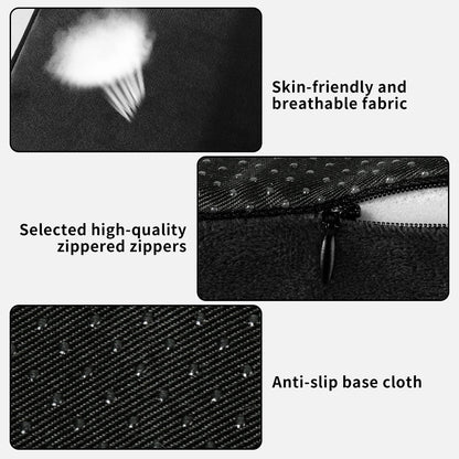 U-Shaped Memory Foam Eyelash Pillow - Ergonomic Neck Support for Lash Extensions, Beauty Salon & Home Use