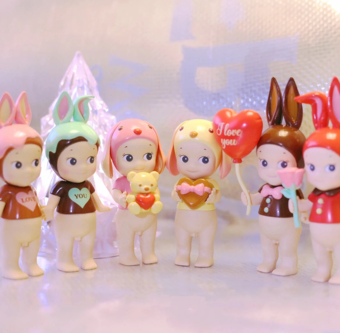 Sonny Angel Valentine's Day Blind Box — Love Gift Series Handmade Doll & Desktop Decoration Collectible Toy