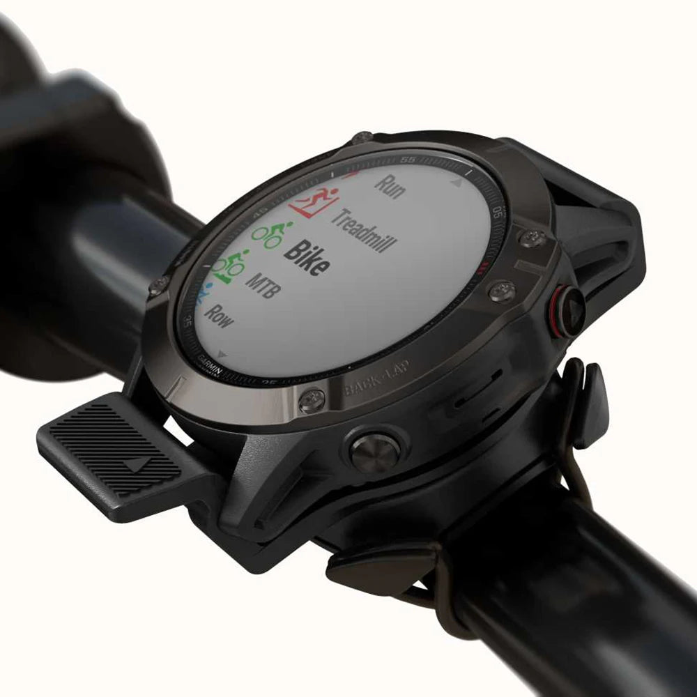 QuickFit Quarter-Turn Bike Watch Mount - Quick Release 010-13013-00 Compatible with Fenix 6 Cycling Mounts