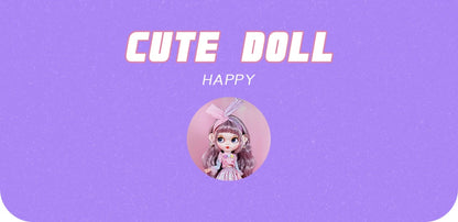 ICY DBS Blyth Doll – 1/6 Joint Body BJD Anime Doll, 30cm White Skin Matte Face Special Combo Toy