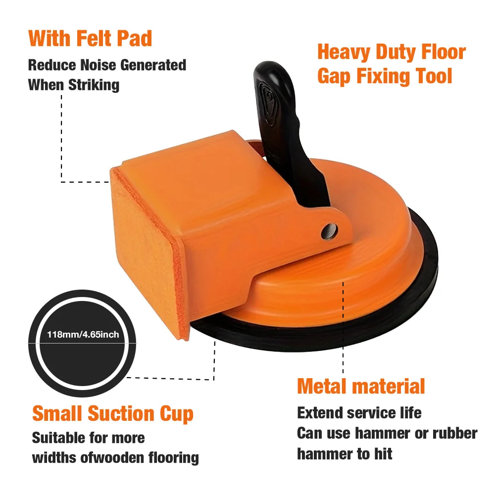 Floor Gap Repair Tool with Strong Suction Cup – Joint Fixer for Wood, Tile & PVC Flooring Installation