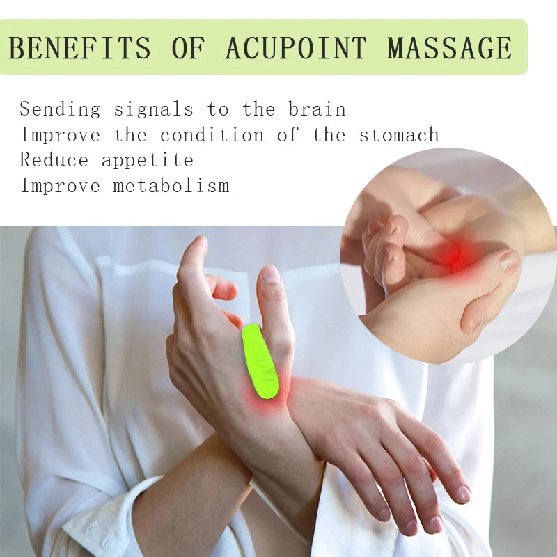 Tiger Mouth Acupoint Massage Clip - Magnetic Finger Massage Tool for On-the-Go Body Relaxation and Health Care