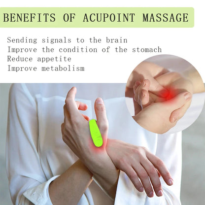 Tiger Mouth Acupoint Massage Clip - Magnetic Finger Massage Tool for On-the-Go Body Relaxation and Health Care