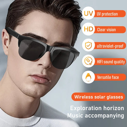 Xiaomi MIJIA Smart Sunglasses — Bluetooth Headphones with HIFI Audio, Blue Light Protection, Waterproof & Anti-UV for Men and Women