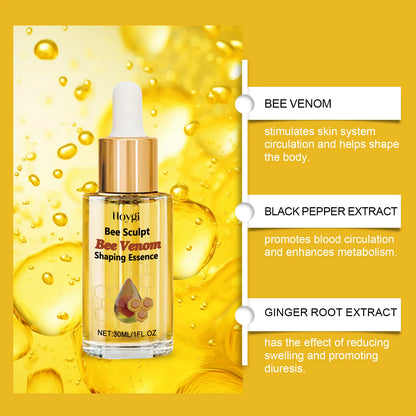 Bee Venom Shaping & Firming Body Oil – Anti-Cellulite Fat Burning Massage for Weight Loss
