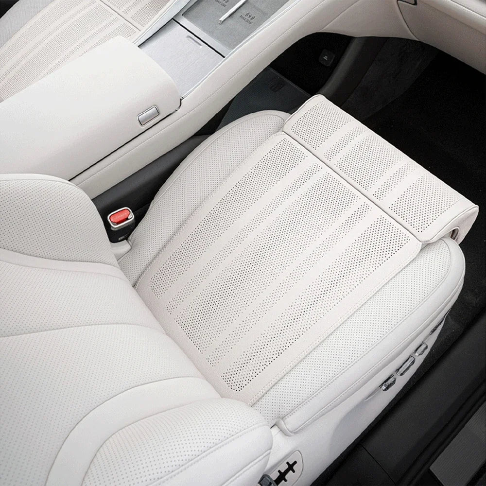 Universal Car Seat Cushion with Leg Support - Seat Protector Cover and Extension Rest