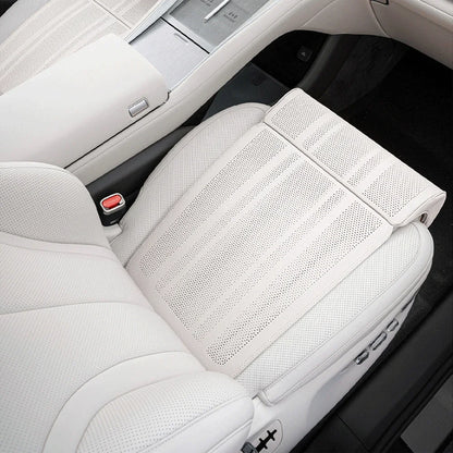 Universal Car Seat Cushion with Leg Support - Seat Protector Cover and Extension Rest