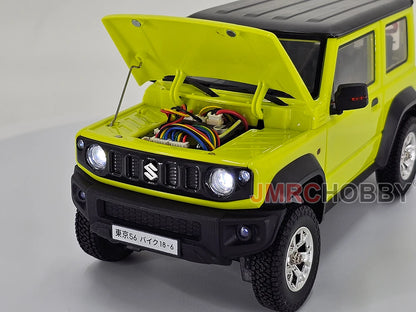 HG4-53 Pro Suzuki Jimny 1/16 Scale RC Car with Light, Sound & Smoke – 2.4G Remote Control Crawler