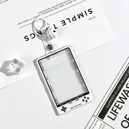 Kpop Card Holder — Fashion Transparent Student ID & Photocard Protector with String for Kids & Idol Fans