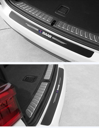Carbon Fiber Anti-Scratch Scuff Pedal Protector for SAAB 9-3, 9-5 – Car Styling Sticker Accessories