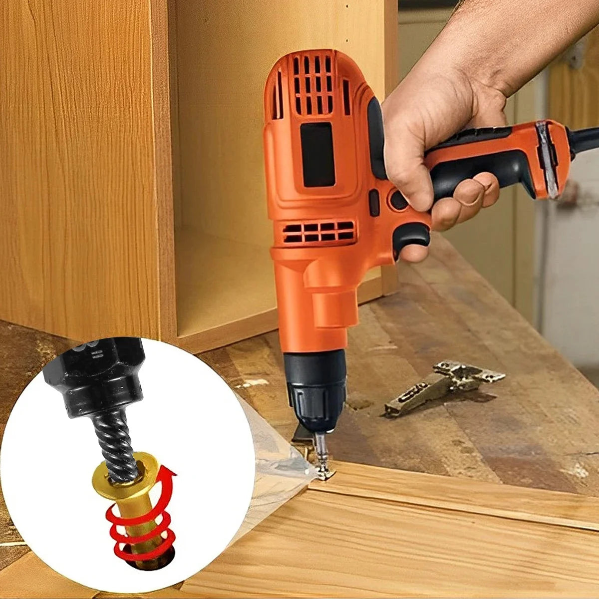 10-Piece Screw Extractor Kit - Alloy Steel Damaged Screw Remover Drill Bits & Bolt Stud Removal Set