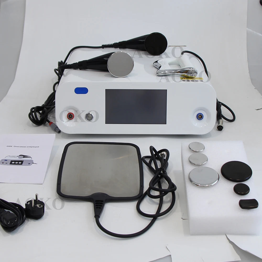 448K CET RET INDIBA Beauty Machine – Thermal Penetration Technology for Facial Lifting, Weight Loss, Skin Rejuvenation & Body Massage