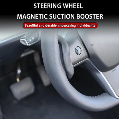 Car FSD Assisted Driving Counterweight for Tesla Model 3 & Model Y (2016-2022): Enhance Autopilot Experience with this Assistance Artifact - AP Compatibility!