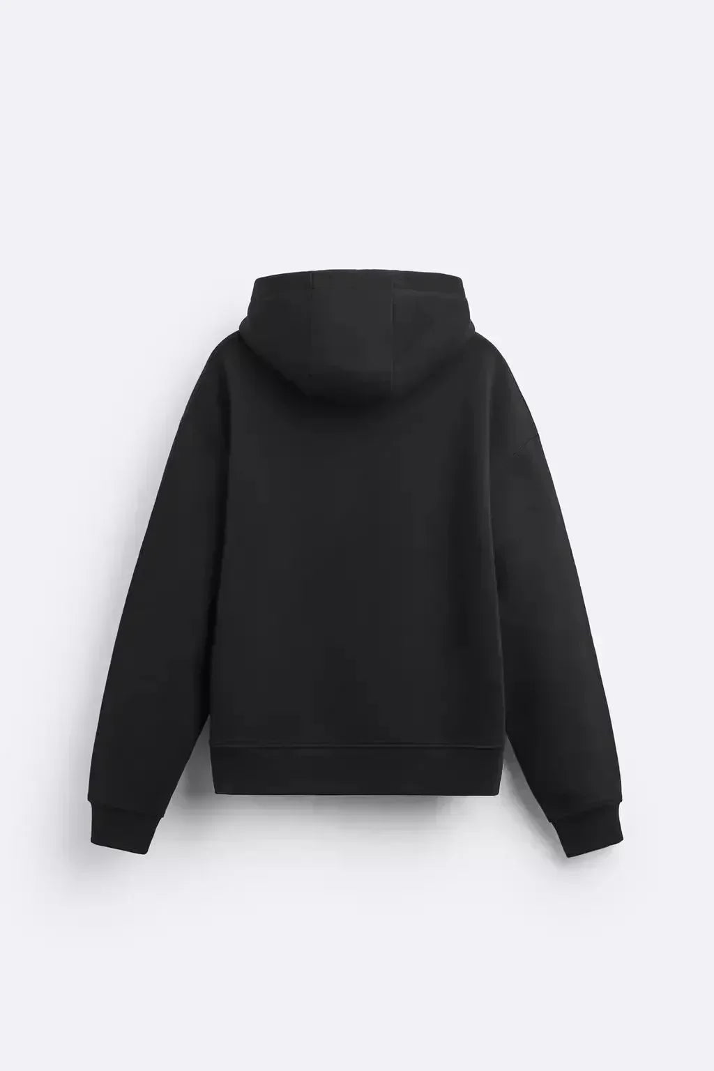 Ghibli No-Face Black Hoodie for Women – Anime Cotton Long Sleeve Streetwear Jacket, Autumn/Winter Cosplay