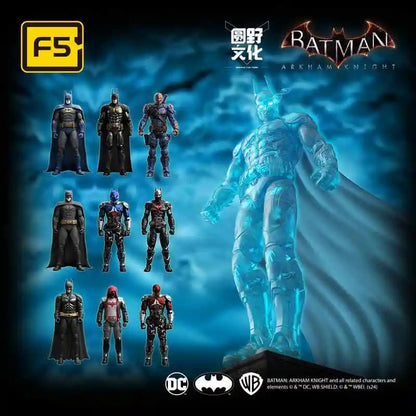 Batman Arkham Knight Joker V8.04 Building Blocks - Dark Knight Deathstroke Red Hood Action Figure Model Toy Set