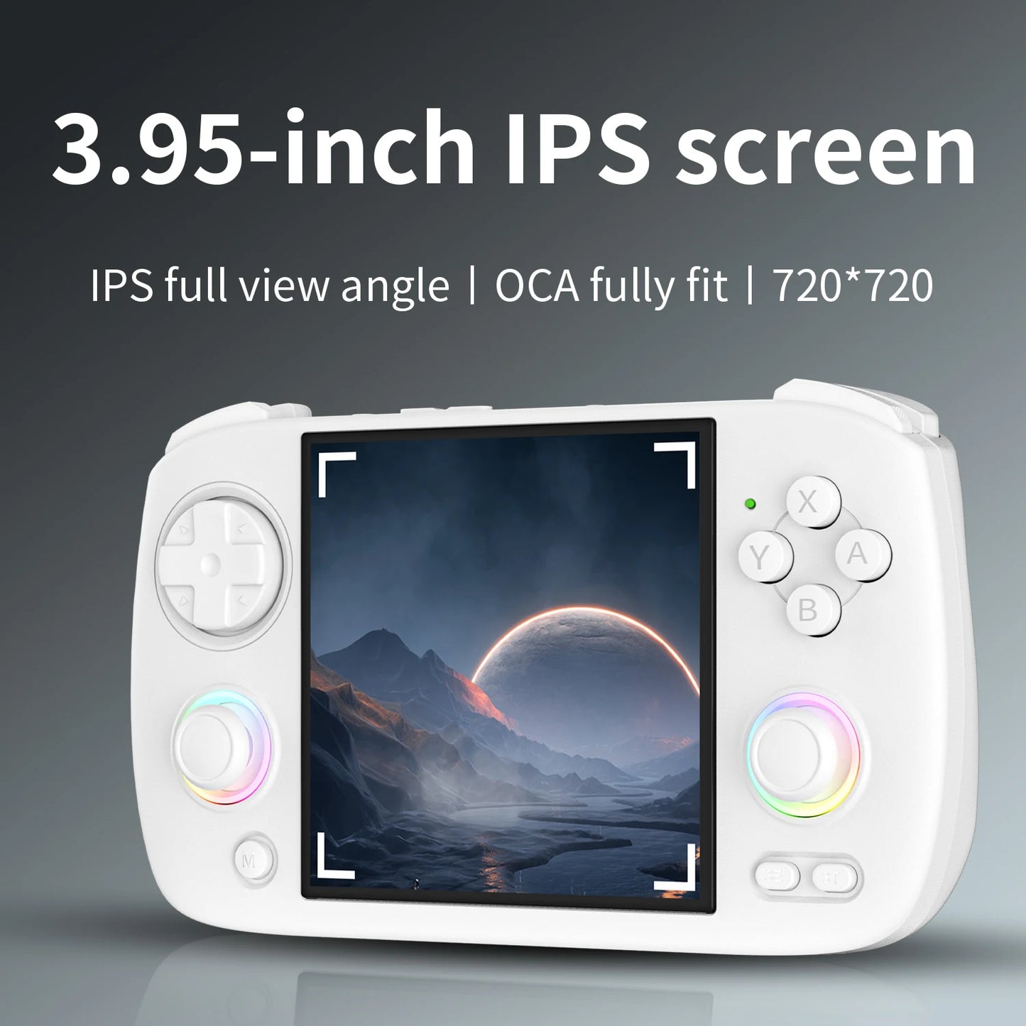 ANBERNIC RG Cube XX Handheld Game Console – 3.95-Inch, HDMI TV Connect, WiFi Pairing, Perfect Birthday Gift