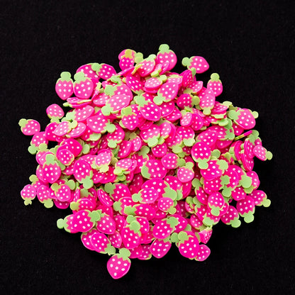 1000PCS Polymer Clay Fruit Slices – Resin DIY Craft Supplies for Jewelry, Epoxy, Silicone Mold & Cellphone Decoration