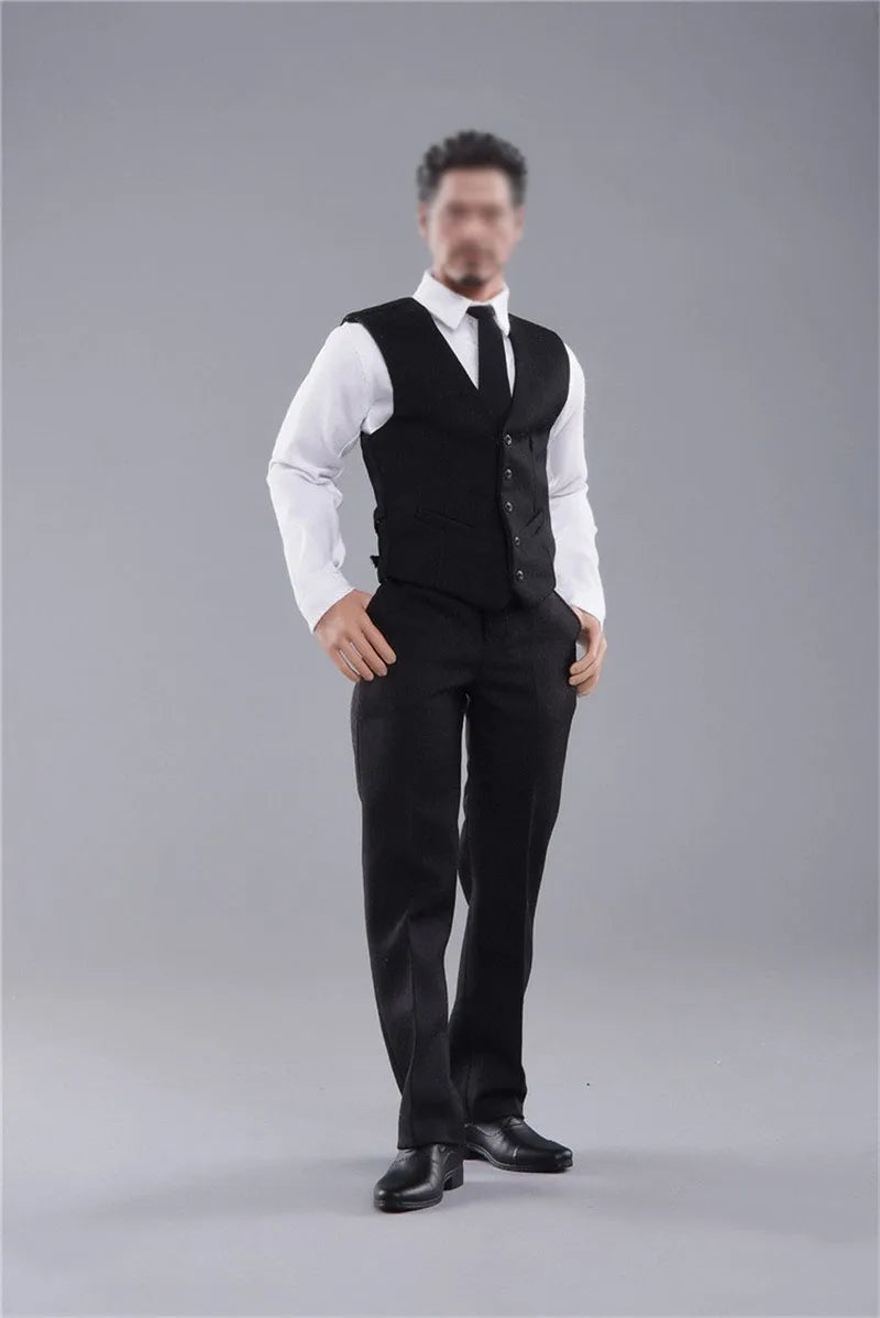 1/6 Scale Male Business Suit – Western-Style Formal Outfit for 12" Action Figure Dolls