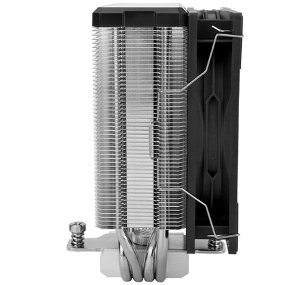 Thermalright AX120-R ARGB CPU Cooler with Digital Display – 4 Heat Pipe PWM Radiator for Intel LGA1851/1700 & AMD AM5